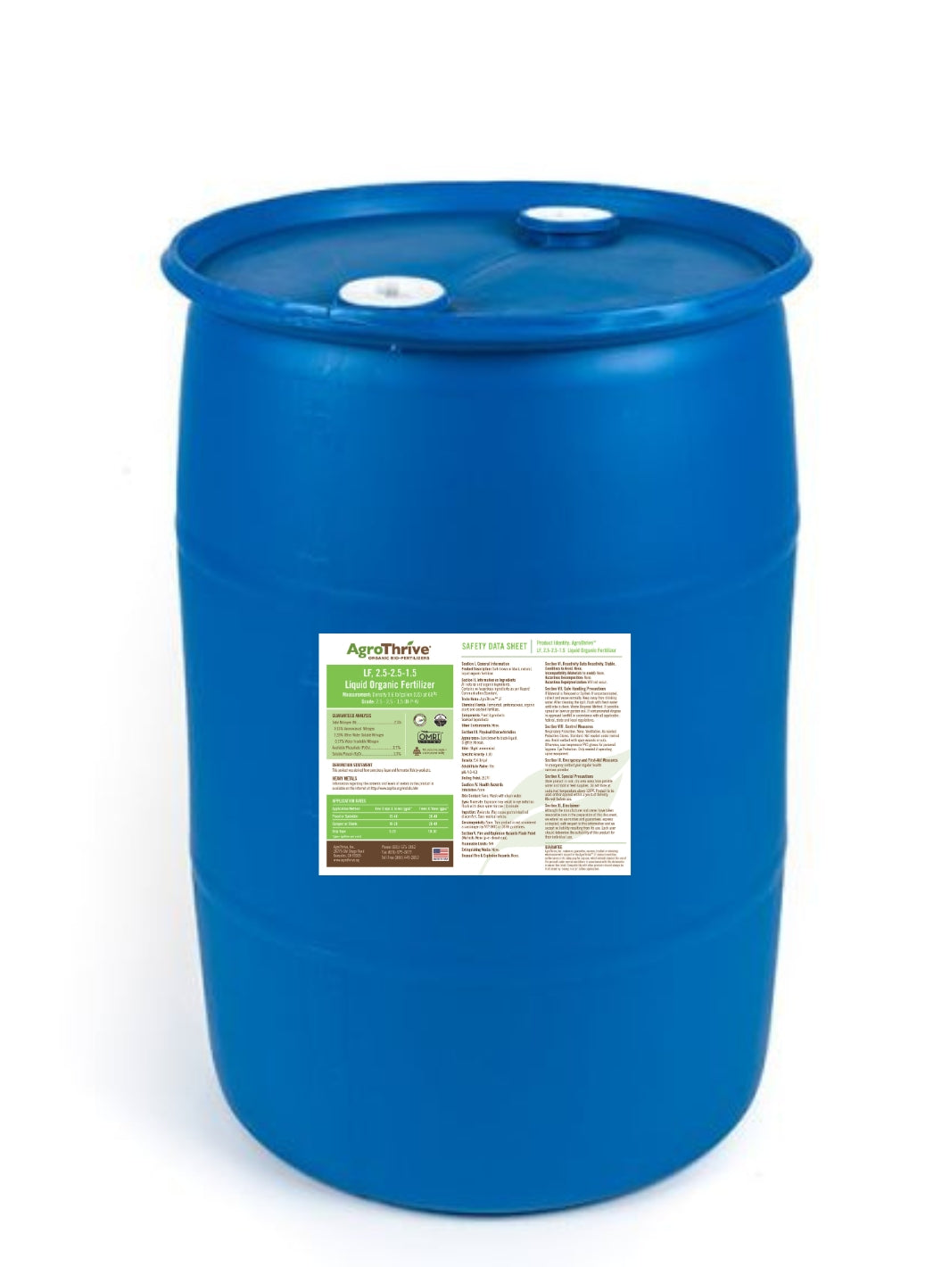 wegener's liquid organic fertilizer Agrothrive Liquid Organic Fertilizer | Rocky Mountain BioAg 30 Gallons