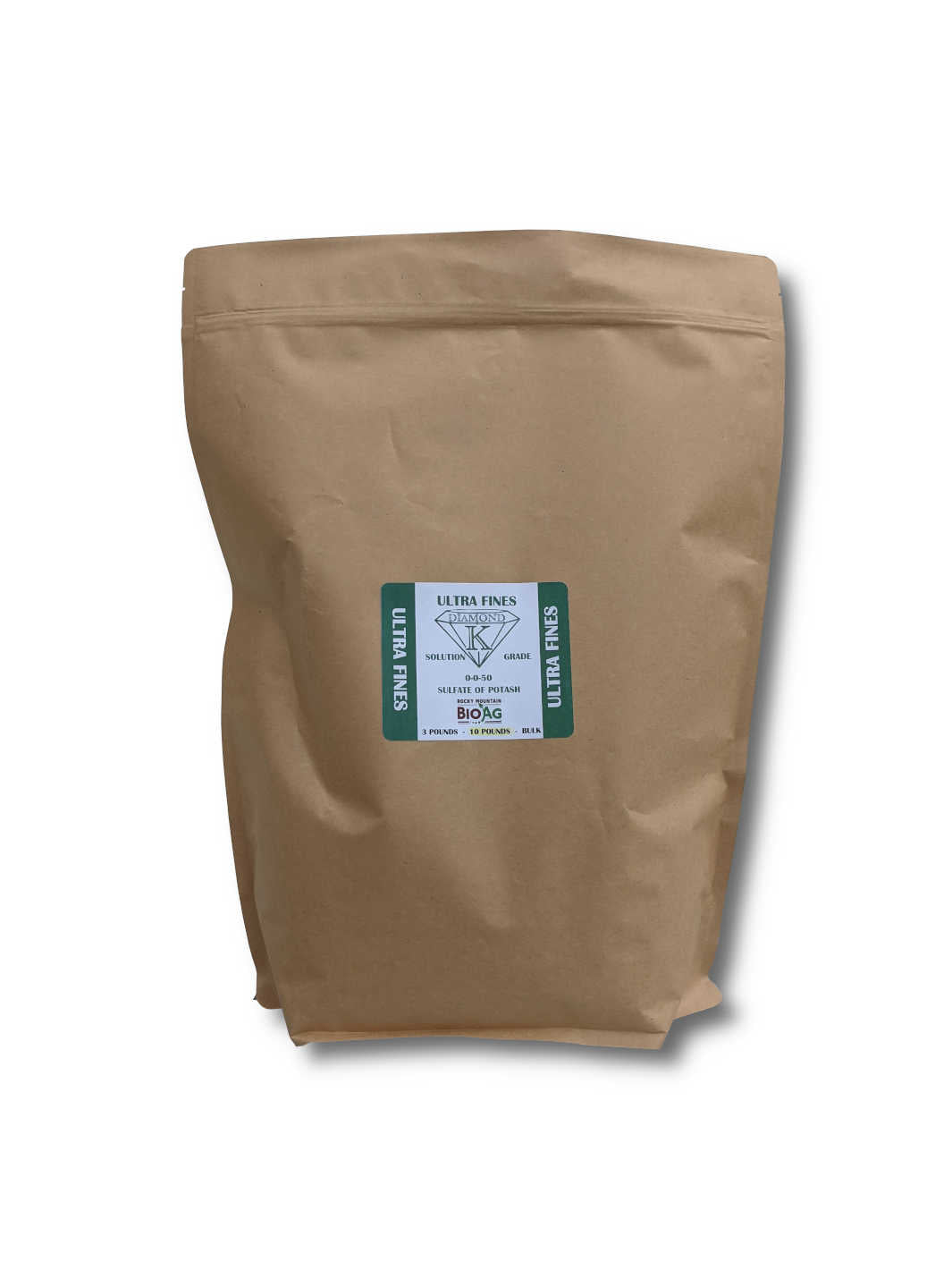 10 lb Bag of Sulfate of Potash Diamond K Ultra Fine Potassium Sulfate