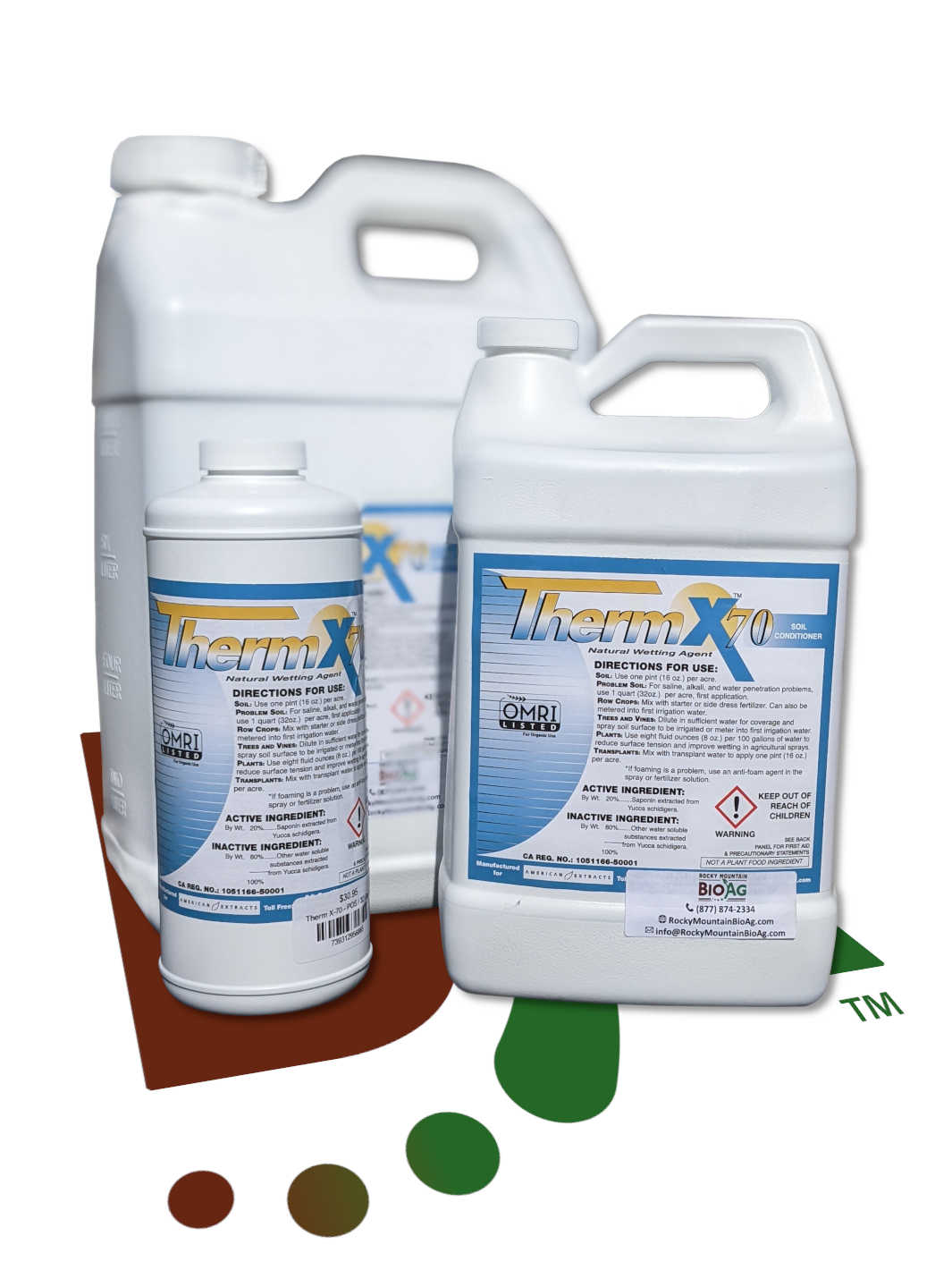 herbicide for yucca plants ThermX 70-Yucca Extract 2.5 Gallon