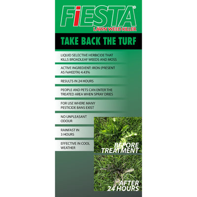 Fiesta Selective Post Emergent Turf Weed Killer Benefits