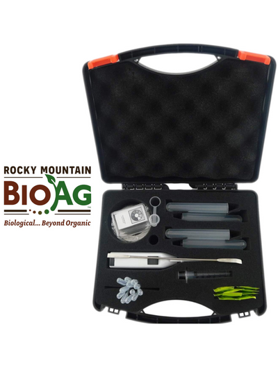 MicroBIOMETER Soil Microbial Biomass Test Kit Contents in Case
