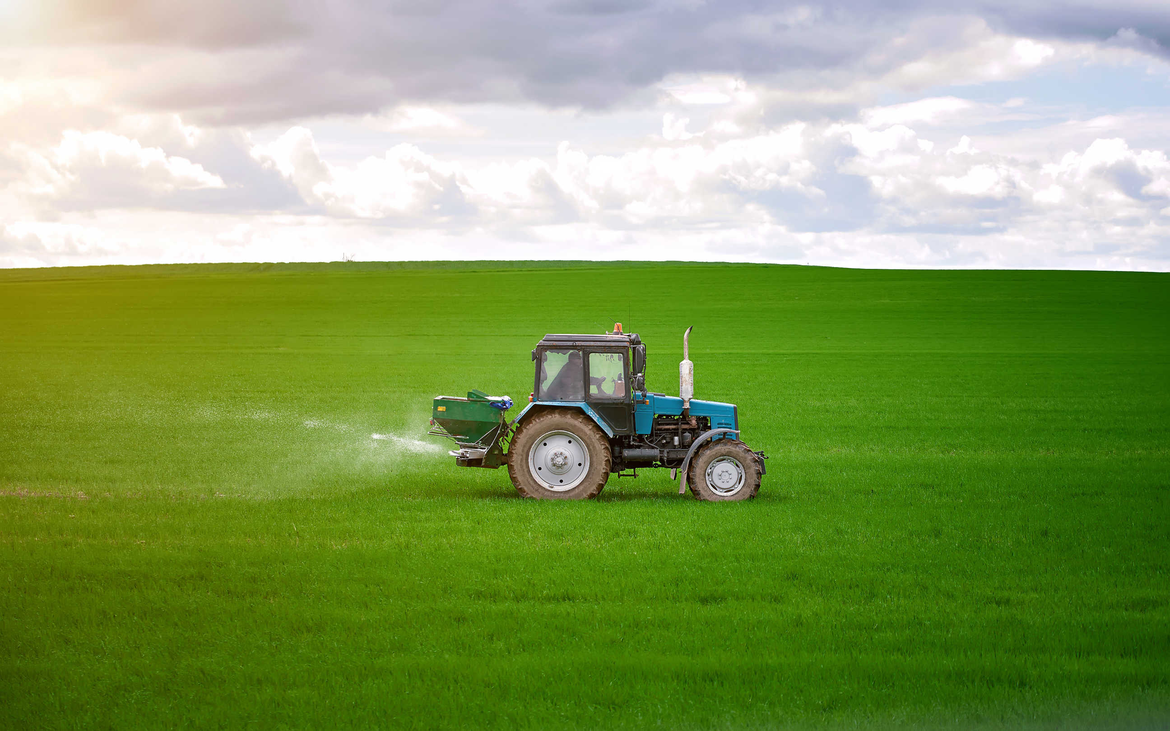 Farmer Using Ferticell Organic Fertilizers