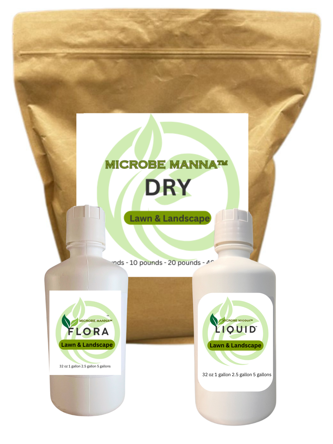 Microbe Manna ABC Lawn and Landscape Care Program 1000 sq ft 