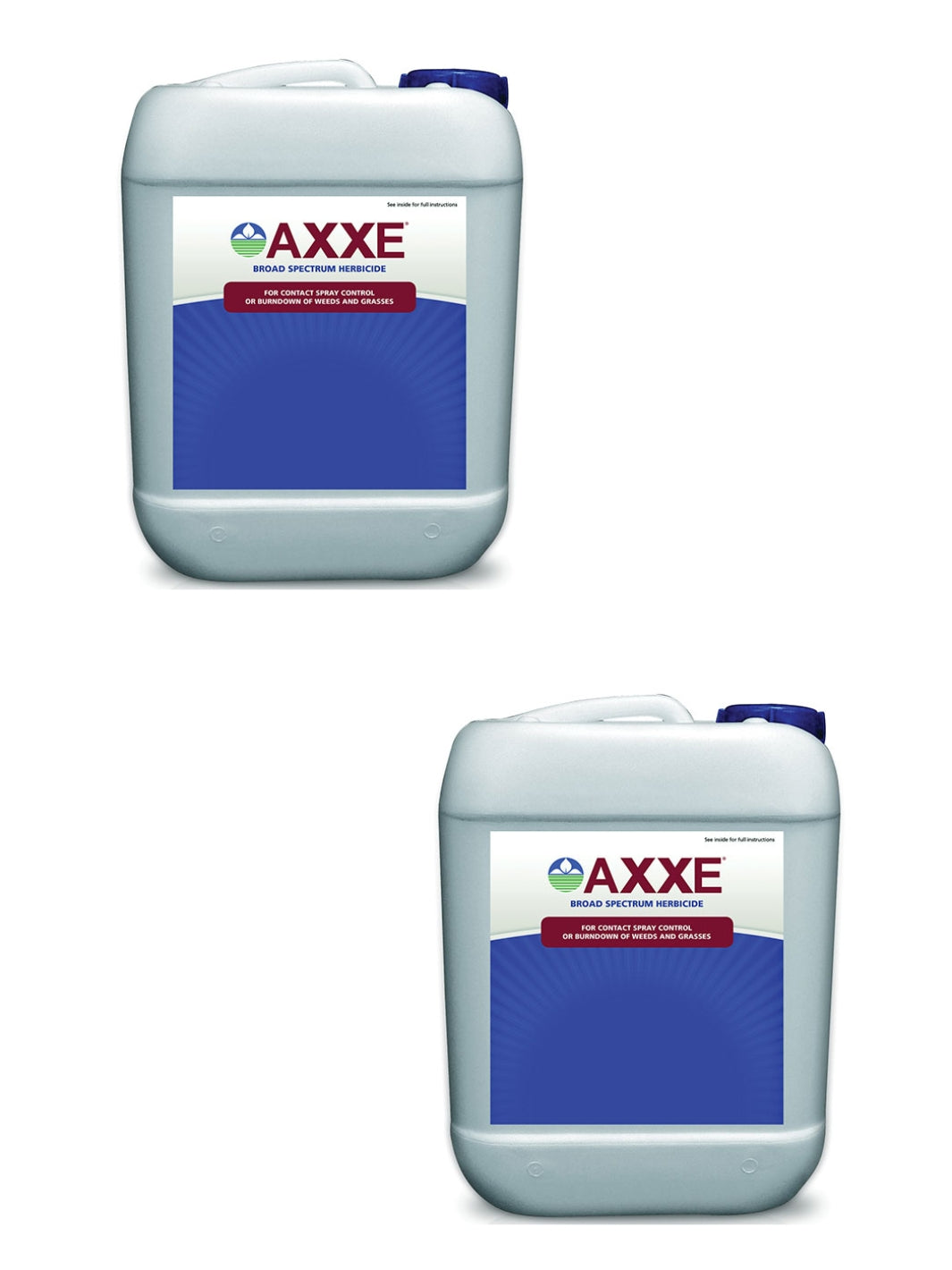 Case of AXXE Nonselective Herbicide Roundup Alternative 2 x 2.5 Gallon
