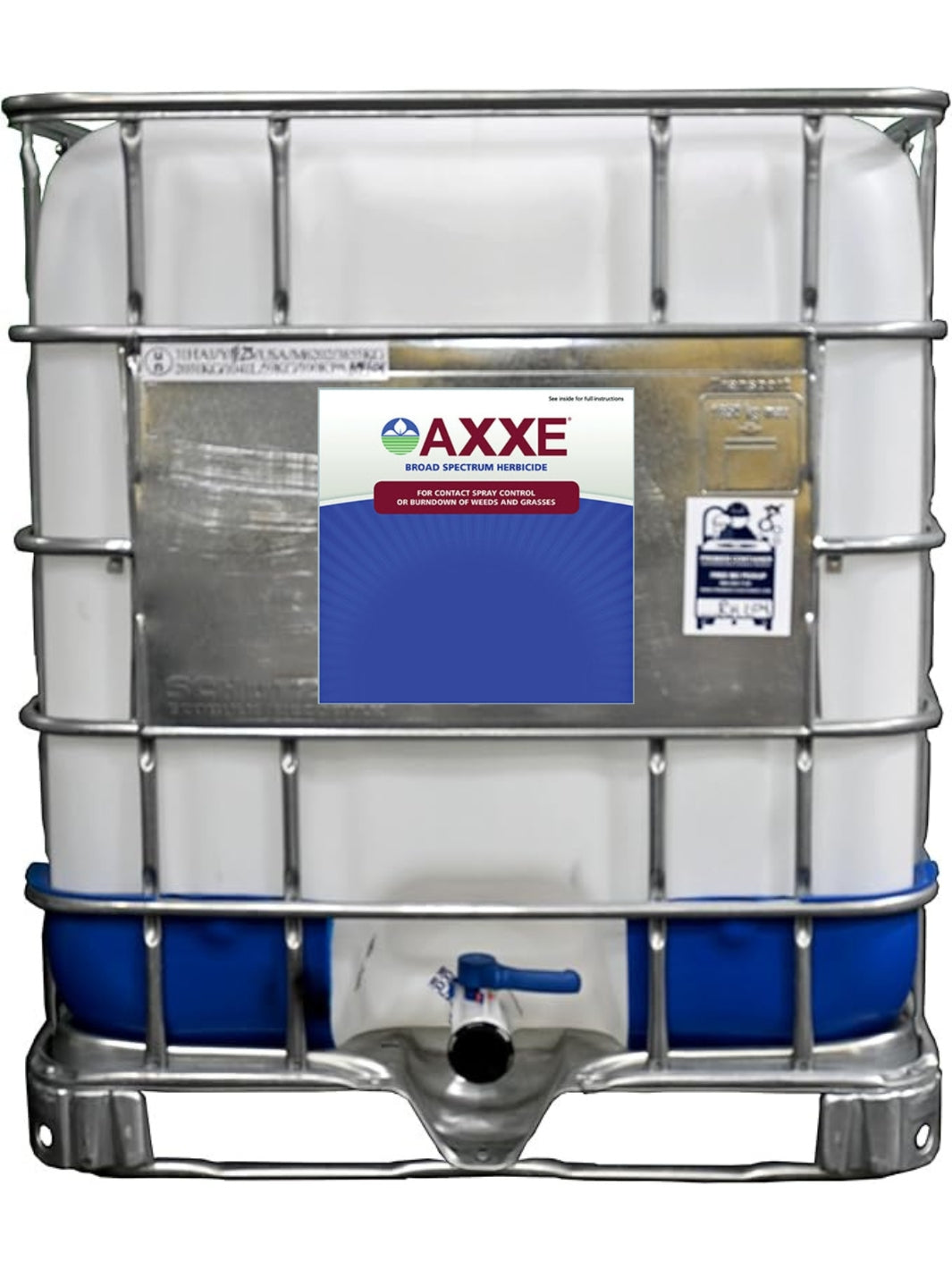eco friendly herbicide AXXE Organic Herbicide Eco-Friendly Round-Up Alternative OMRI Listed 260 Gallon Tote -