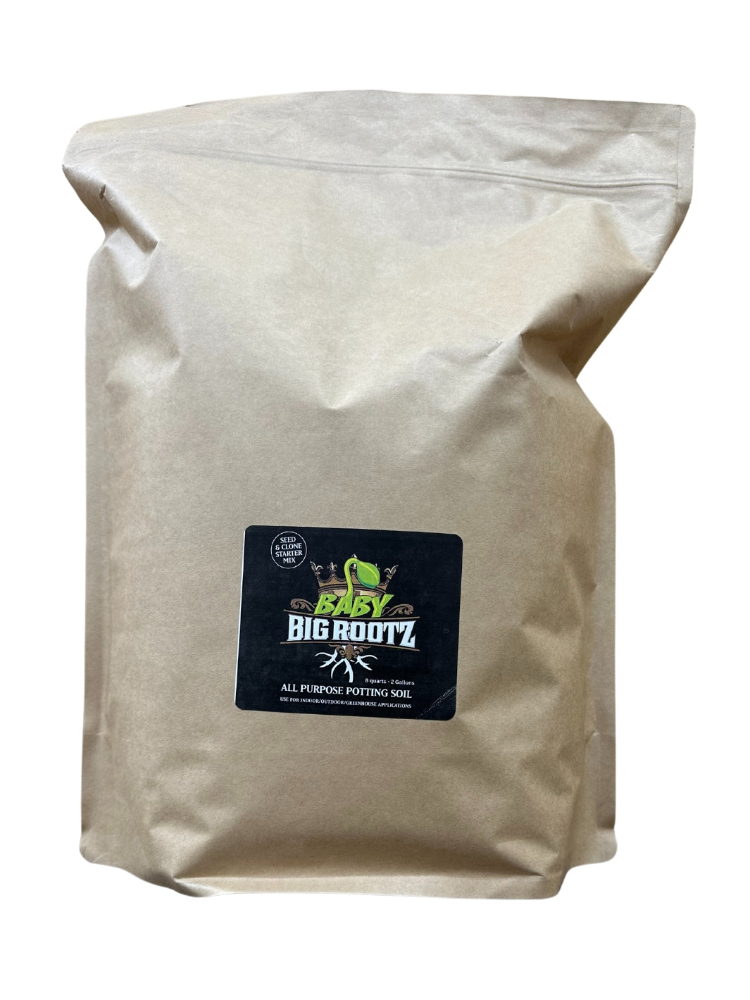 Baby Big Rootz Potting Soil by The Soil King in8 Quart Bag
