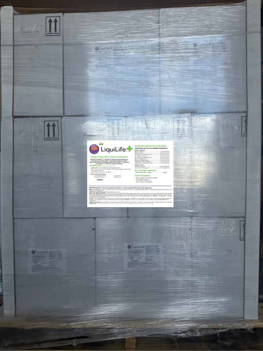 Purple Cow Organics Bioactive LiquiLife+ 2.5 Gallon Jug – Liquid Biological Soil Amendment Pallet