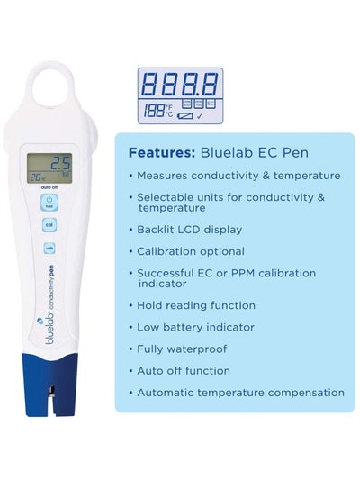 BlueLab Conductivity Pen Features List