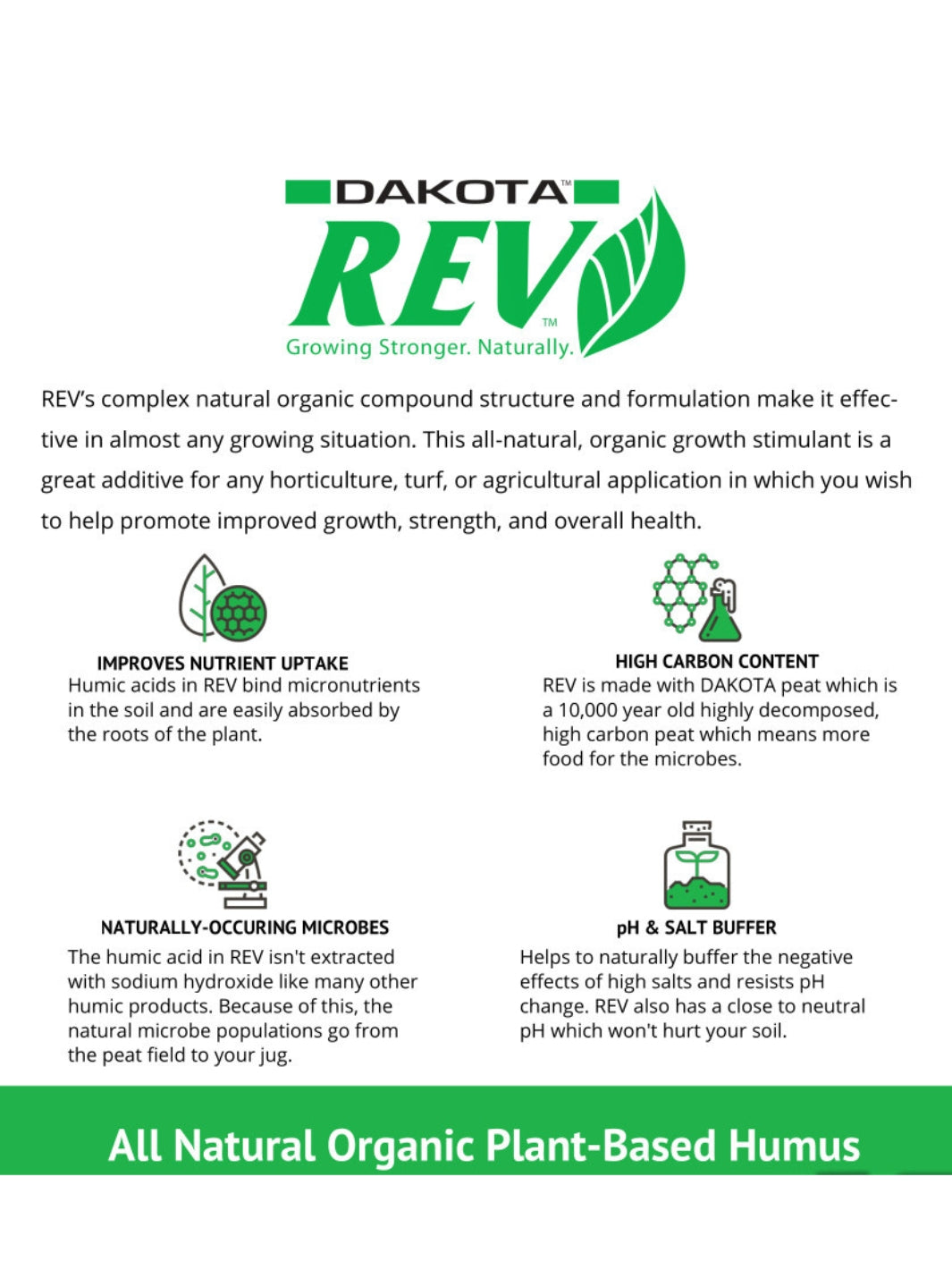 Dakota REV All Natural Organic Plant-Based Humus