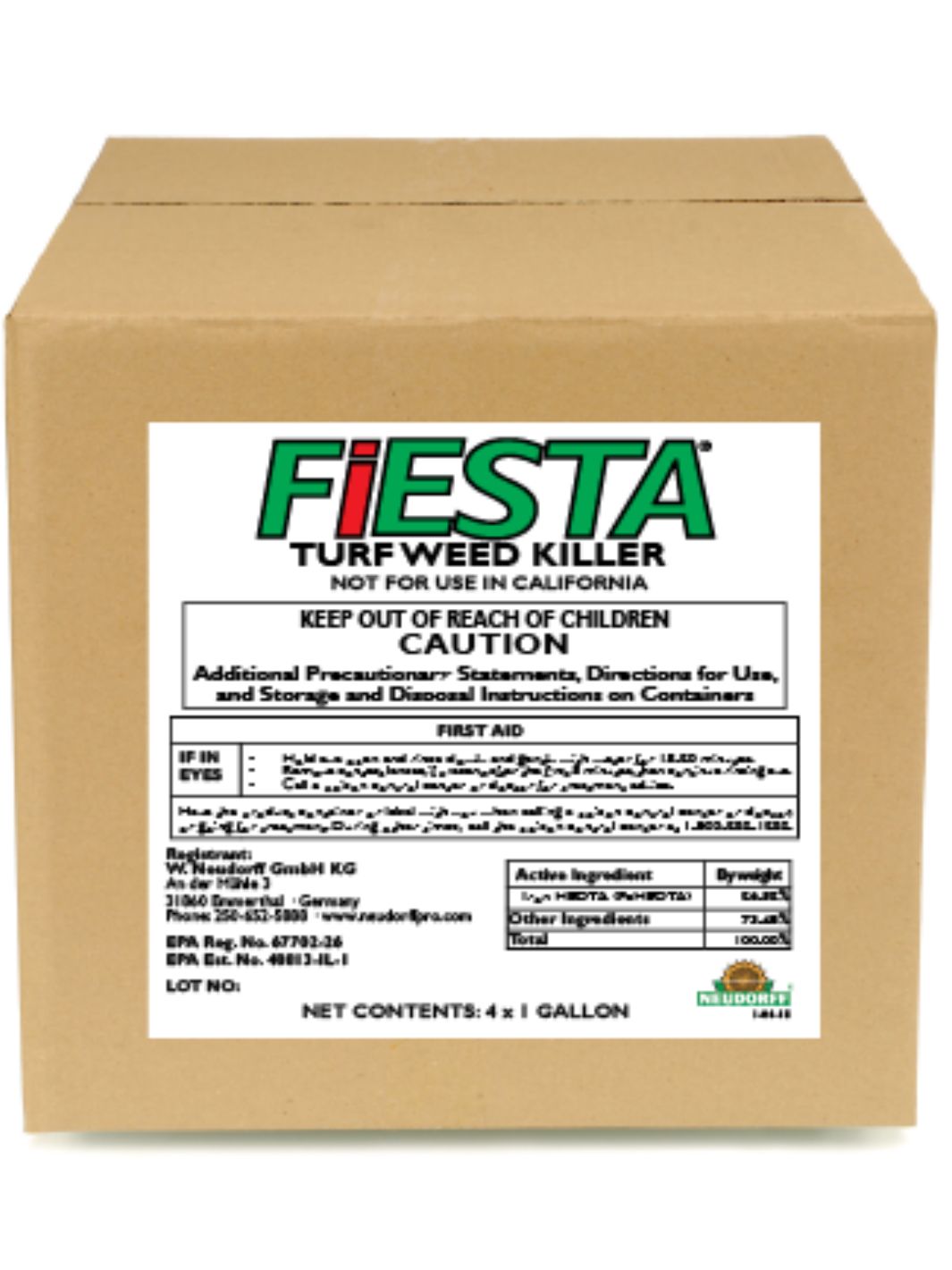 fiesta herbicide label canada Fiesta Selective Weed Killer, 2.5 Gallon Concentrate