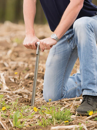 18" JMC Soil Sample Probe In Use