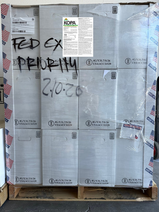 KOPA 180 Gallon Pallet of 2 x 2.5 Gallon Containersnsect and fungal plant disease sprayPallet of 2 x 2.5 Gallon Containers  