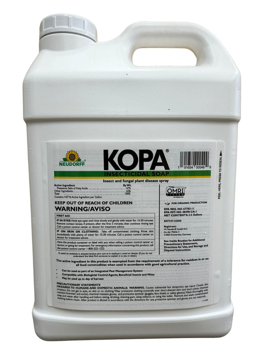 KOPA 2.5 gallon insect and fungal plant disease spray