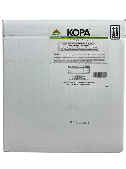 KOPA 2 x 2.5 gallon case of insect and fungal plant disease spray concentrate