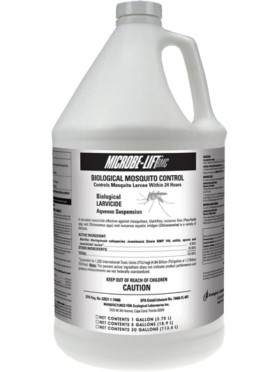 1 Gallon Bottle of Microbe Lift Biological Mosquito Control