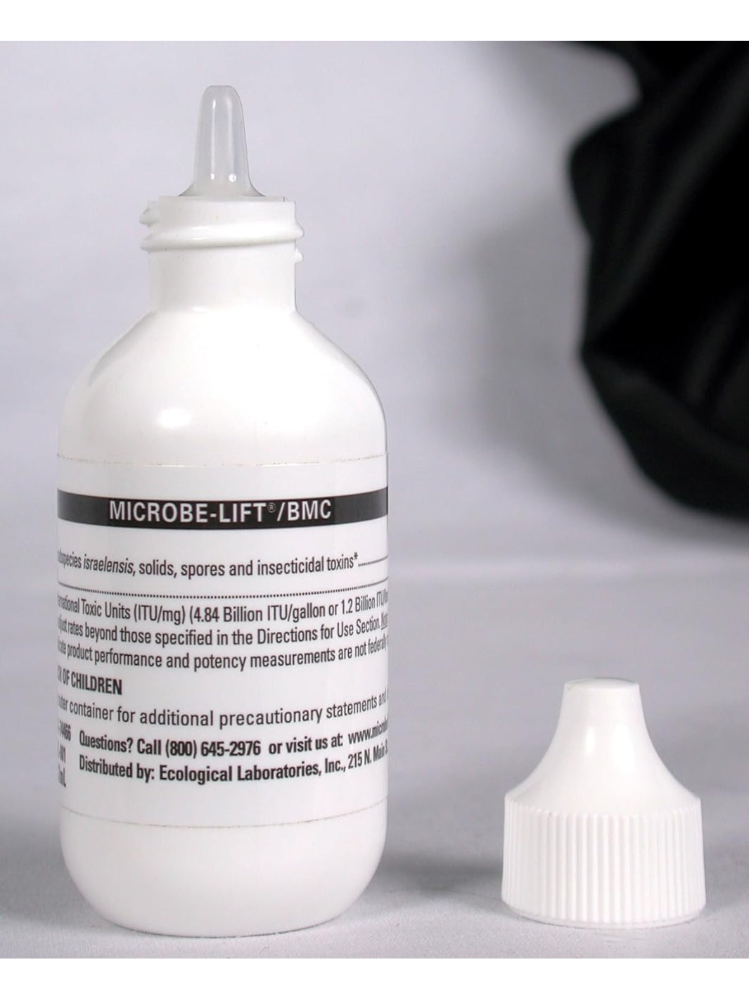 2 Ounce dropper bottle of Microbe Lift Biological Mosquito Control