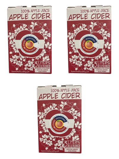 Natural Apple Juice From Triple M Orchards  3 Pack