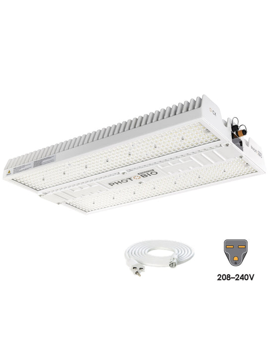 PHOTOBIO CX LED light, 850W, 100-277V S4 spectrum with iLOC 208-240V Plug 10' Cord PTB8850LS42