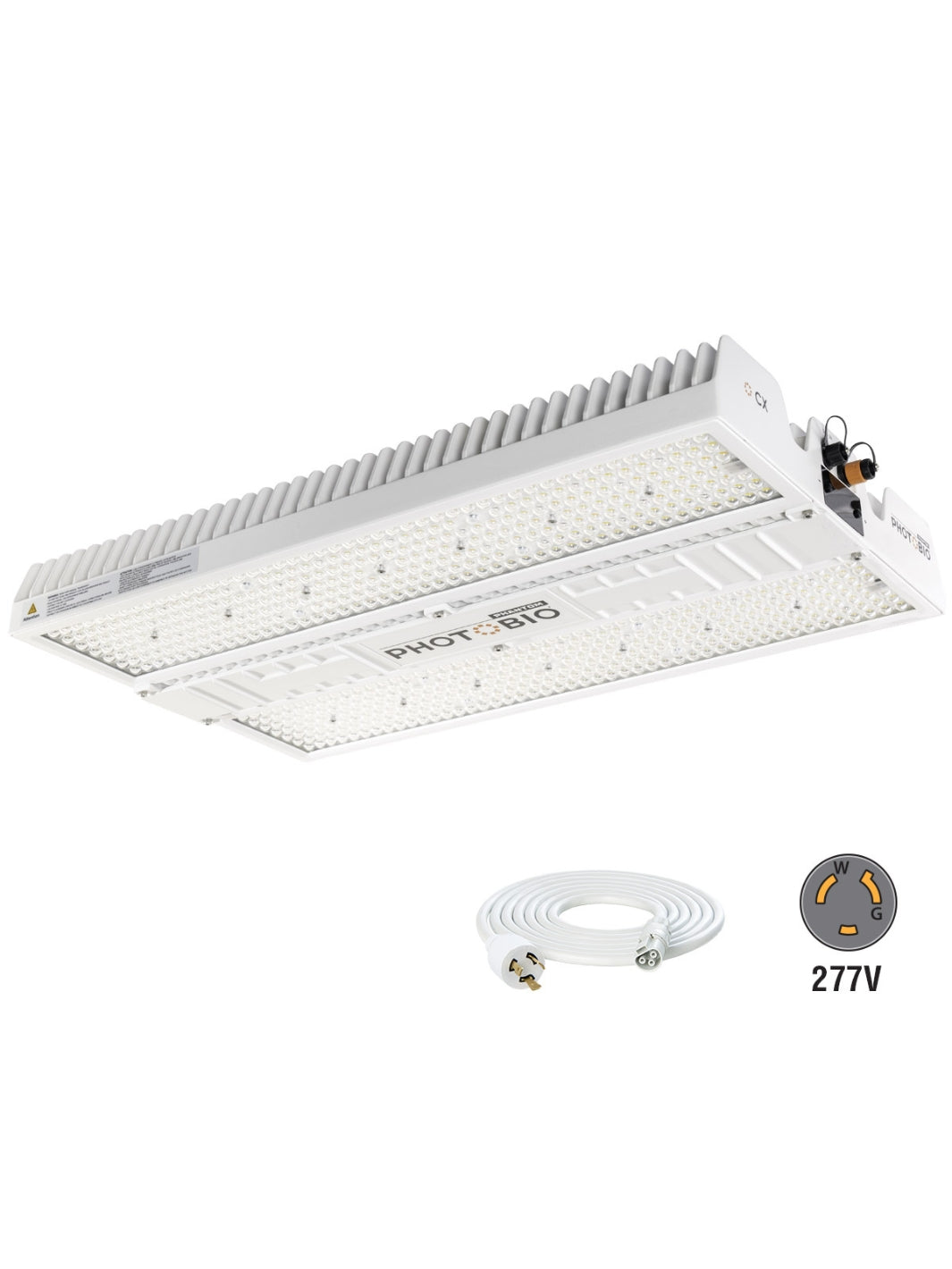 PHOTOBIO CX LED light, 850W, 100-277V S4 spectrum with iLOC 277V L7-20P Plug 10' Cord