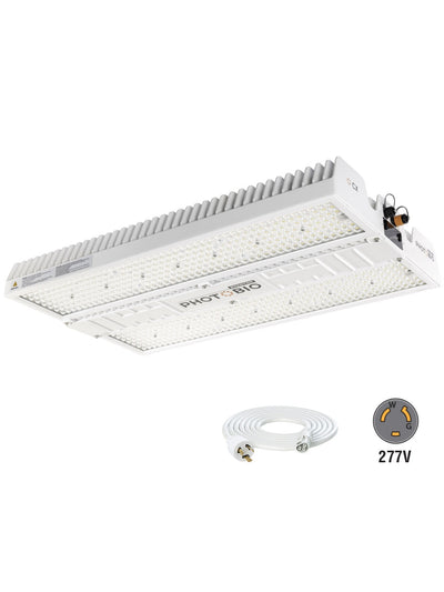 PHOTOBIO CX LED light, 850W, 100-277V S4 spectrum with iLOC 277V L7-20P Plug 10' Cord