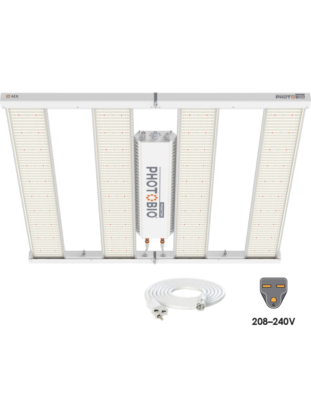 PHOTOBIO MX LED, 680W, 100-277V S4 spectrum with iLOC 208-240V Plug 10' Cord PTB7680LS42
