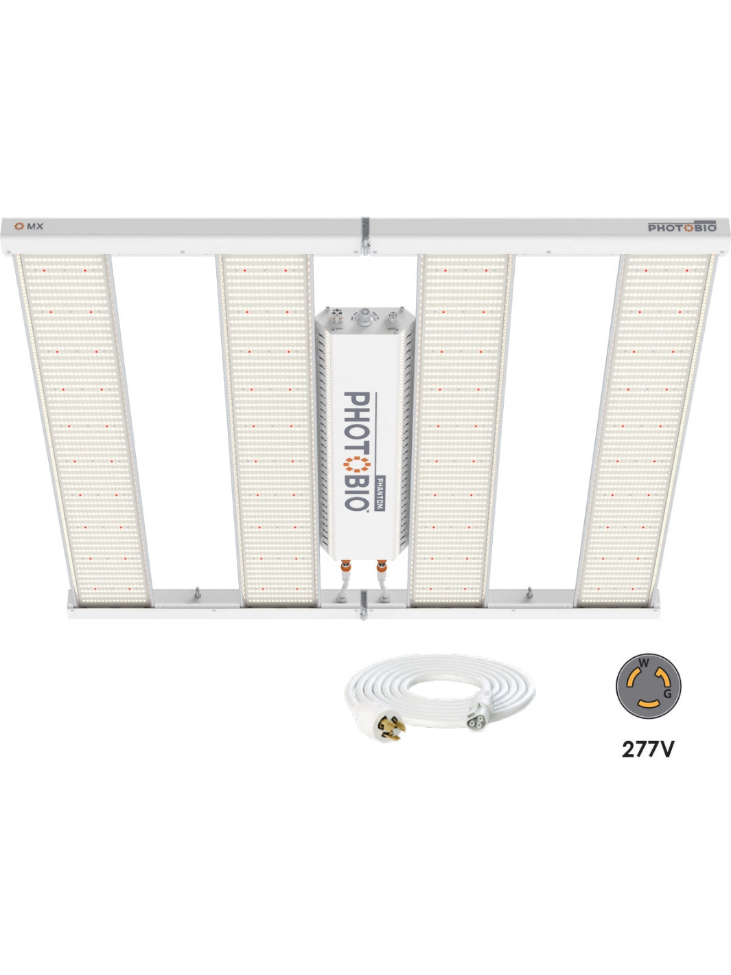 PHOTOBIO MX LED, 680W, 100-277V S4 spectrum with iLOC 277V L7-15P Plug 10' Cord PTB7680LS43