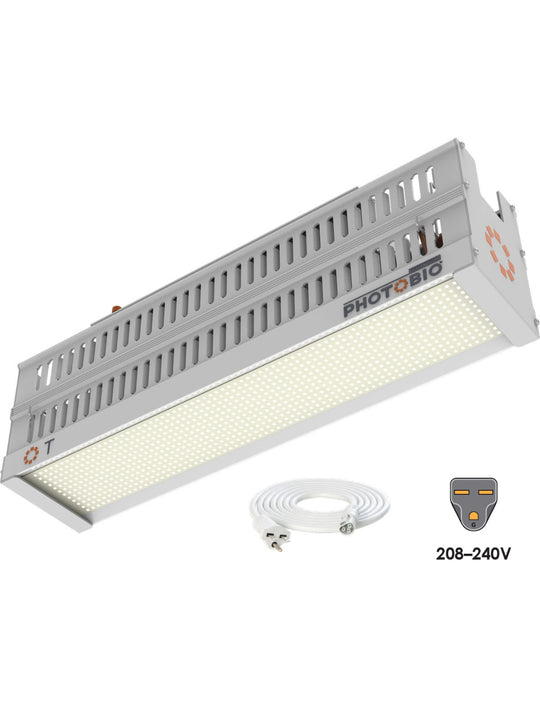 PHOTOBIO T LED, 330W, 100-277V S4 spectrum with iLOC 208-240V Plug 10' Cord PTB3330LS42