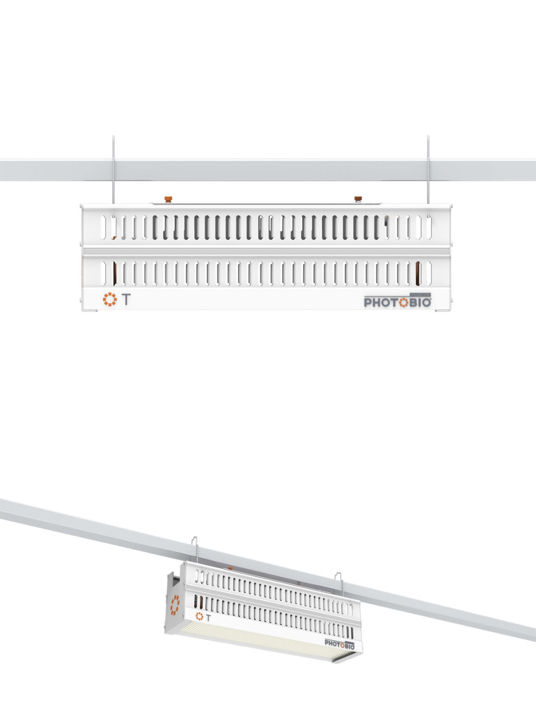 Installed PHOTOBIO T LED light, 330W, 100-277V S4 spectrum with iLOC