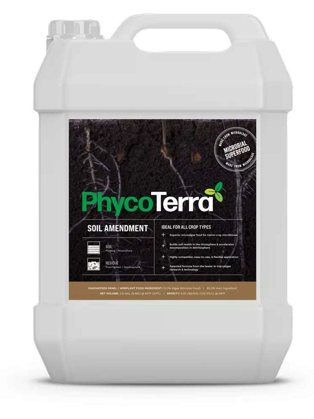 PhycoTerra Soil Amendment 2.5 Gallon Container