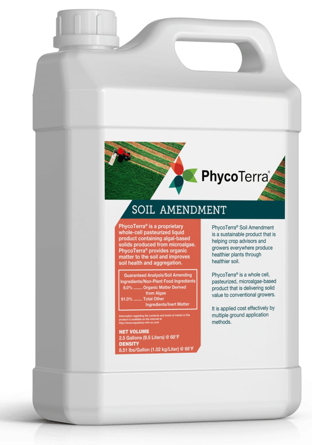 PhycoTerra Soil Amendment 2.5 Gallon Container