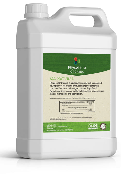 PhycoTerra Organic Soil Amendment 2.5 Gallon Container