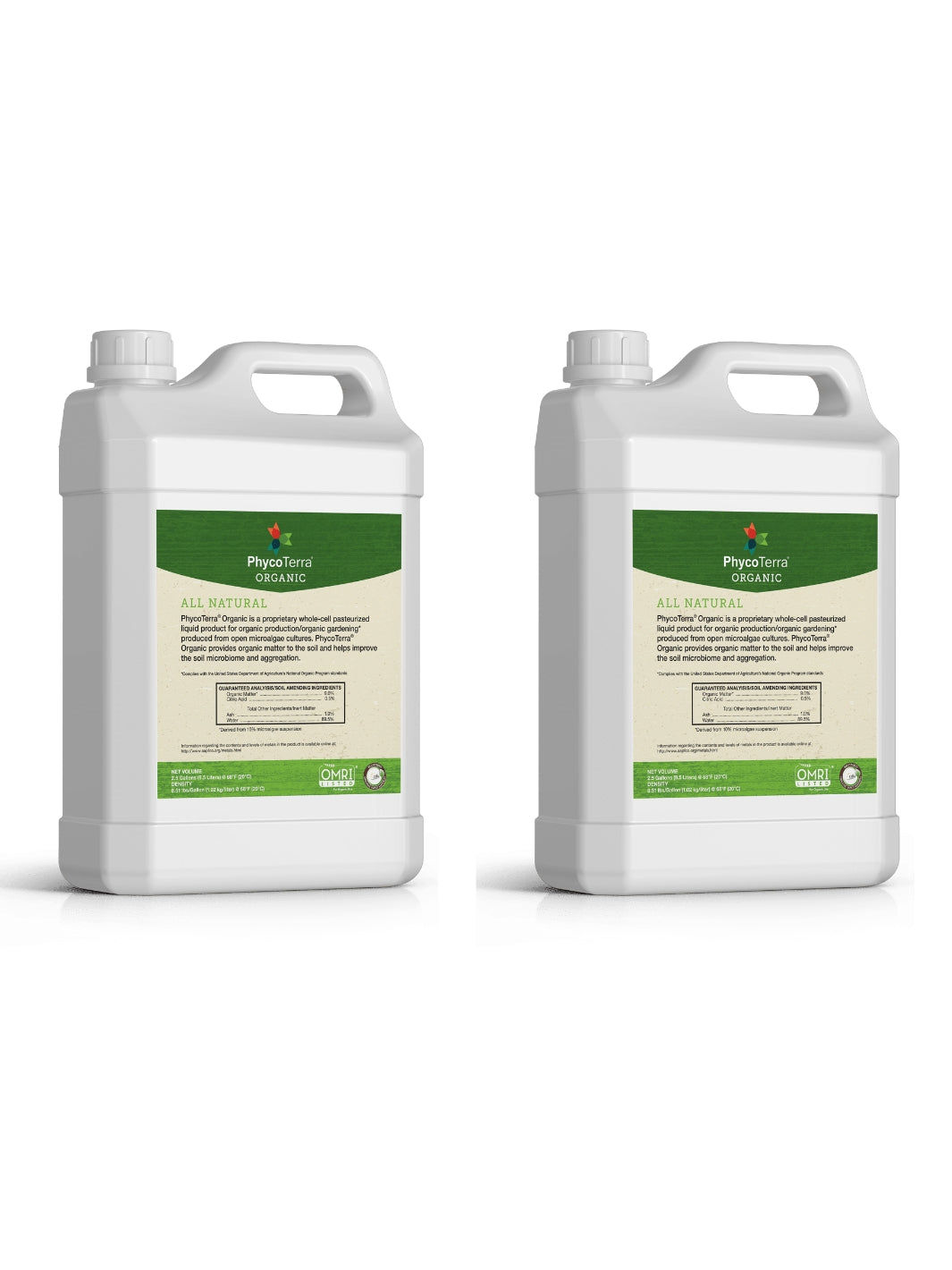 PhycoTerra Organic Soil Amendment 2 x 2.5 Gallon Case