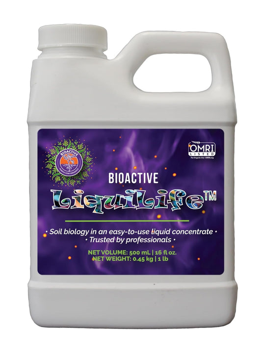 Purple Cow Organics Liquid Biology Bundle – BioActive LiquiLife 500 mL OMRI Listed