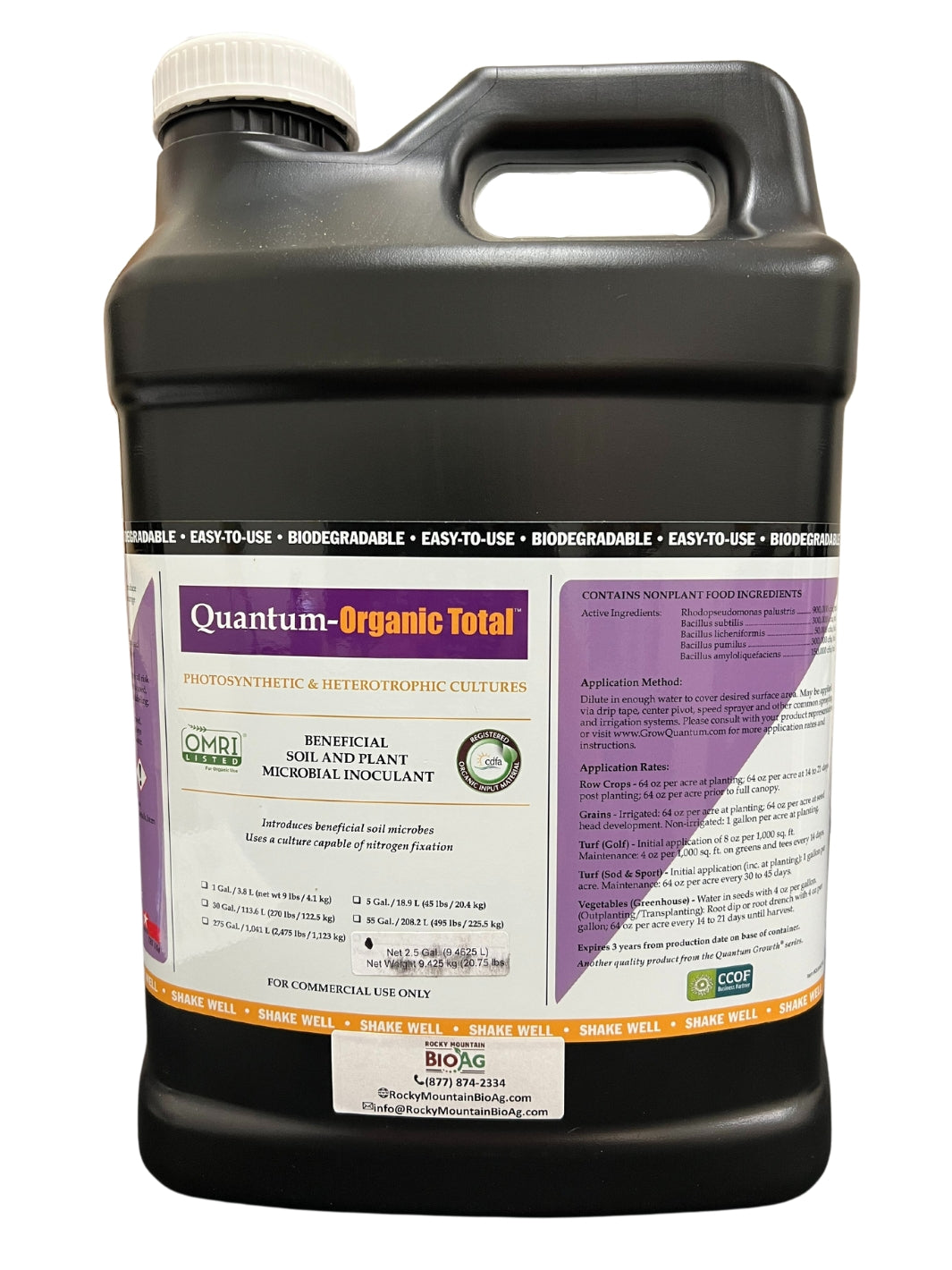 Quantum Growth Organic Total 2.5 Gallon