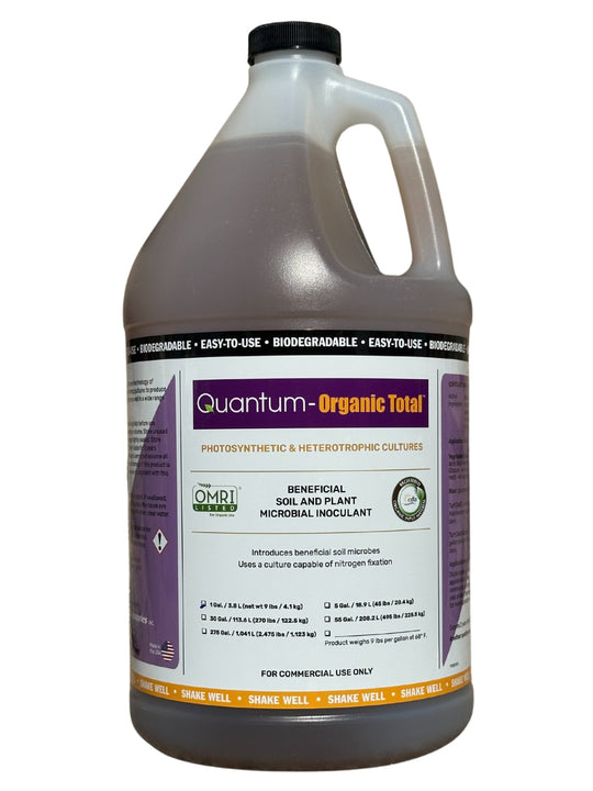 1 Gallon Quantum Growth Organic Total Biological Inoculant NEW FORMULATION