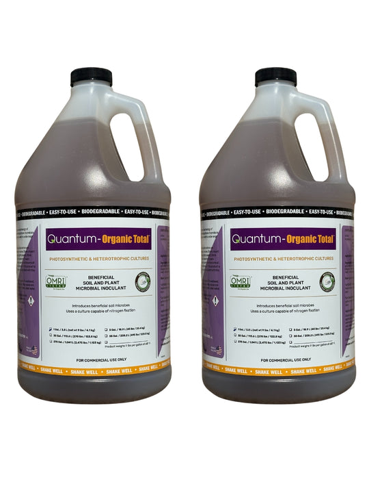 2 Gallons of Quantum Growth Organic Total Biological Inoculant NEW FORMULATION