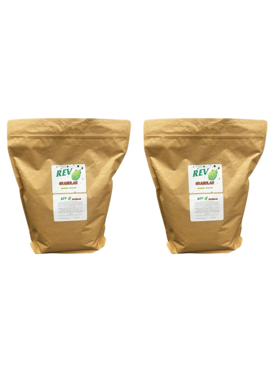 Two 10lb Bags of REV Granular Reed Sedge Peat