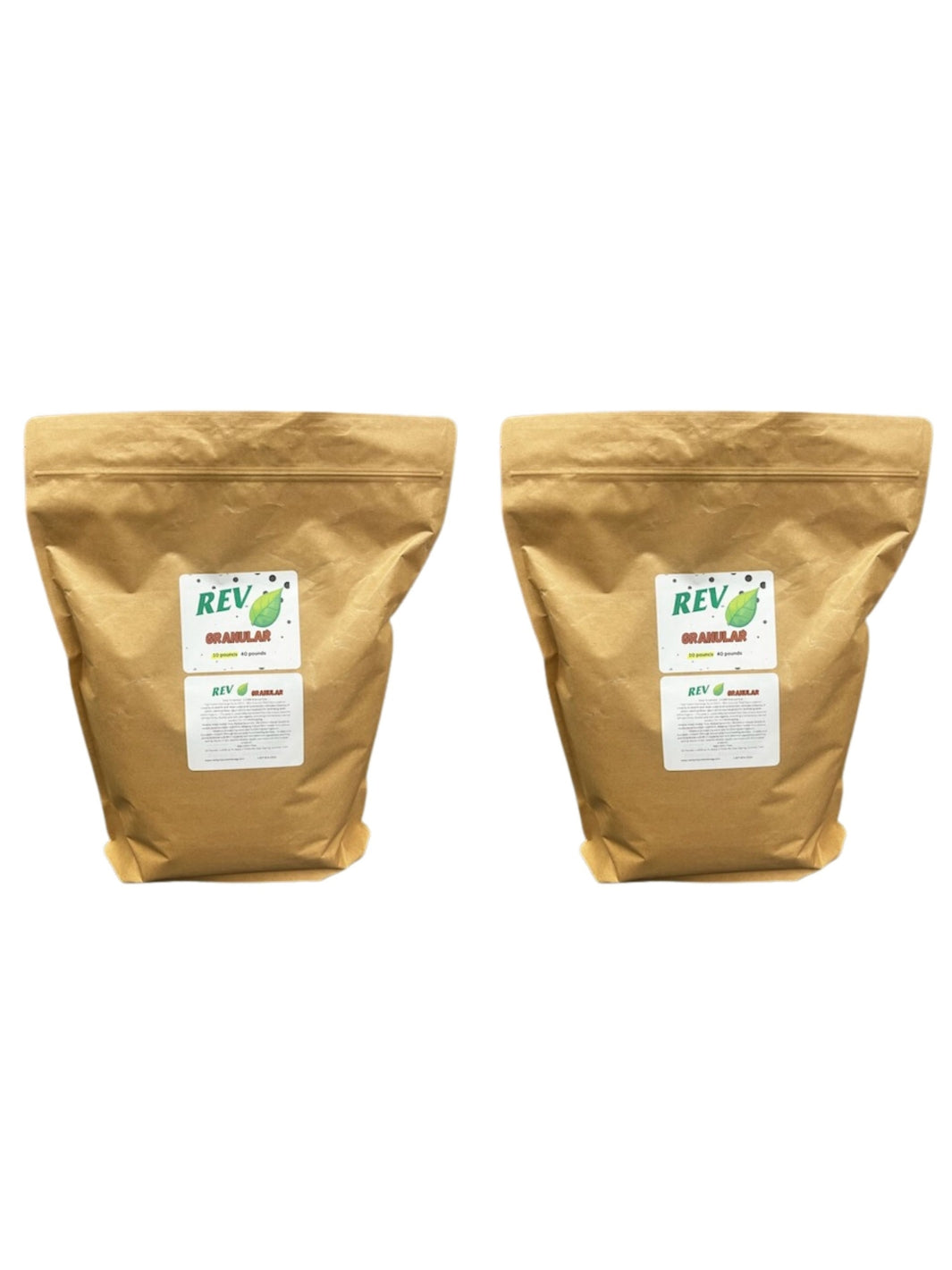 Two 10lb Bags of REV Granular Reed Sedge Peat