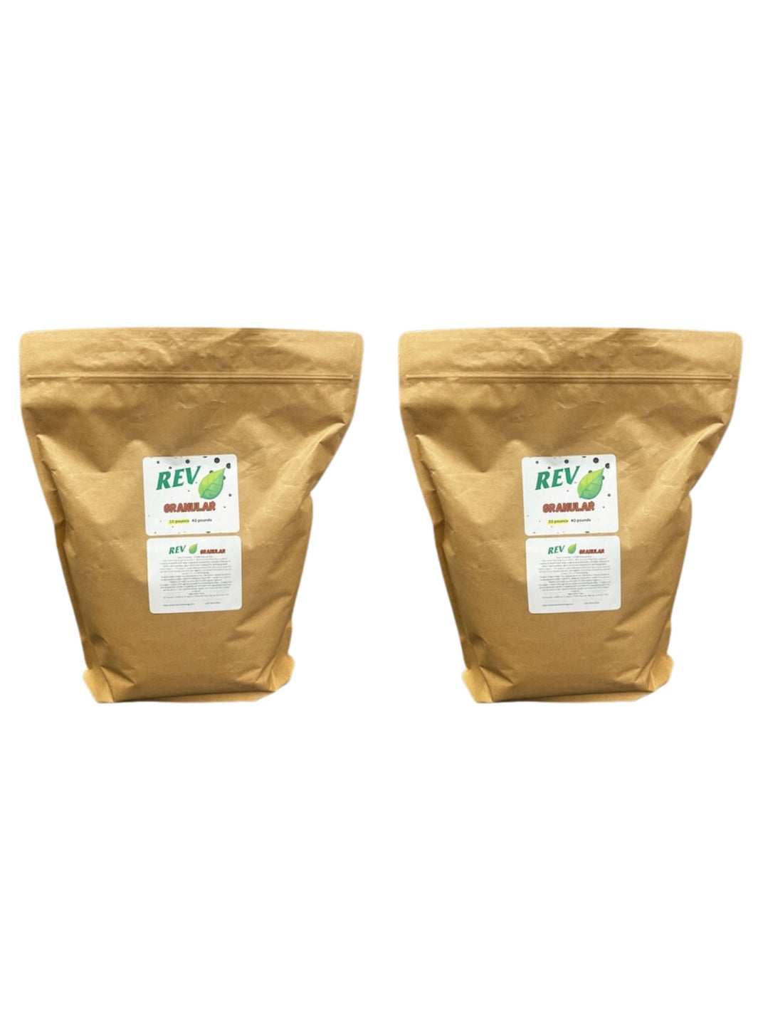 2 x 10 Pound Bags of REV Granular 1.5 MM Dakota Peat Soil
