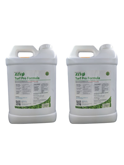 Two 2.5 Gallons of Dakota REV Turf Pro Turf Grass Growth Stimulant