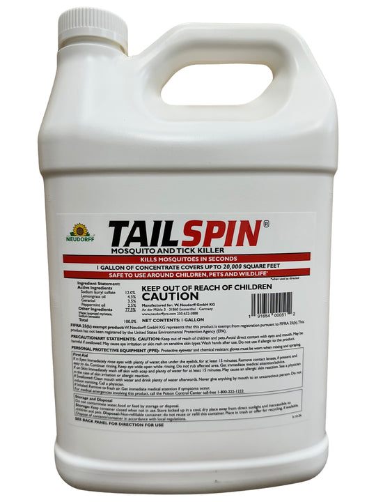 Tailspin Mosquito &amp; Tick Killer 1 Gallon Concentrate – Neudorff Pro