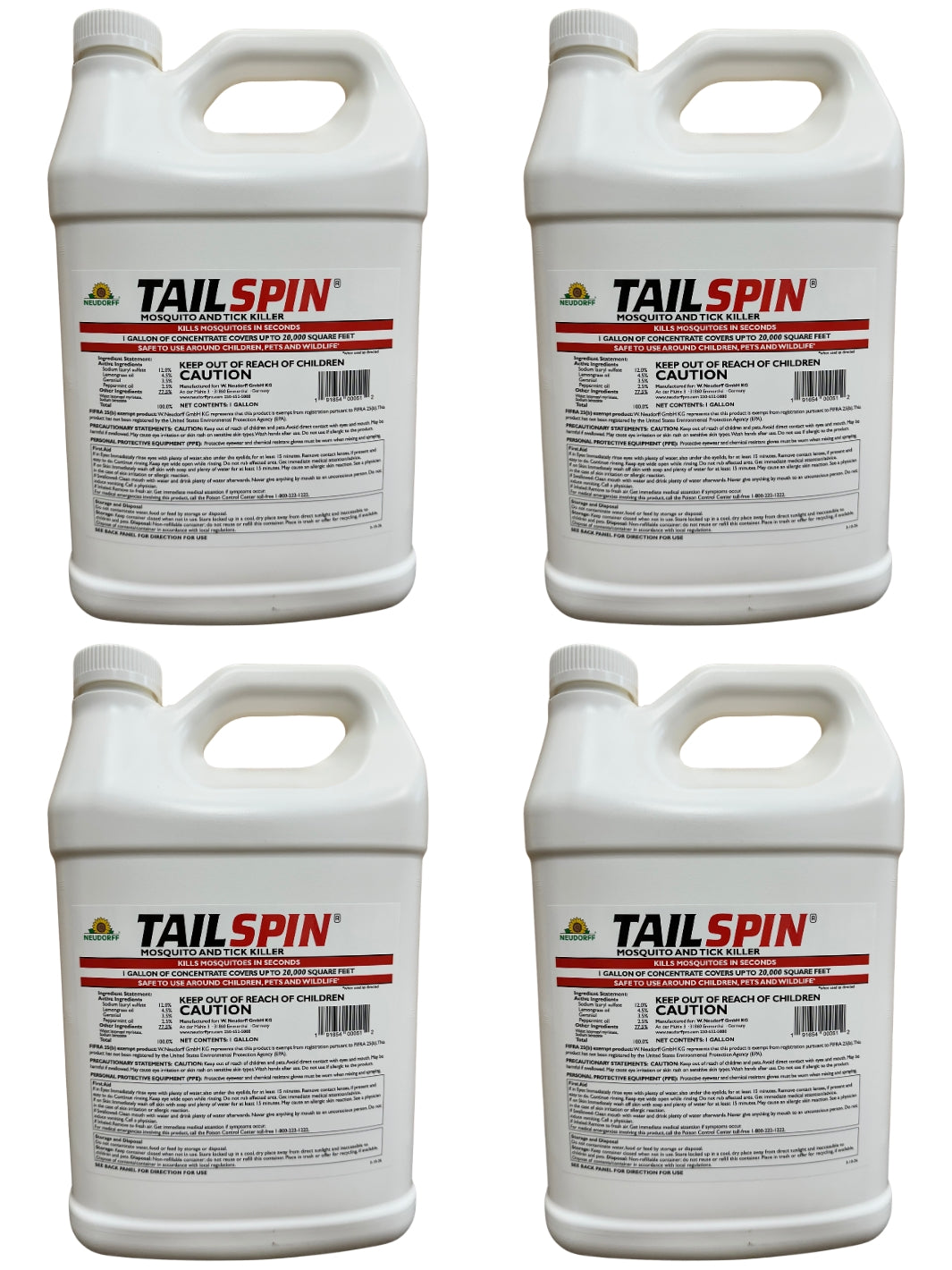 Tailspin 1 Gallon Case (4-Pack) – Neudorff Pro