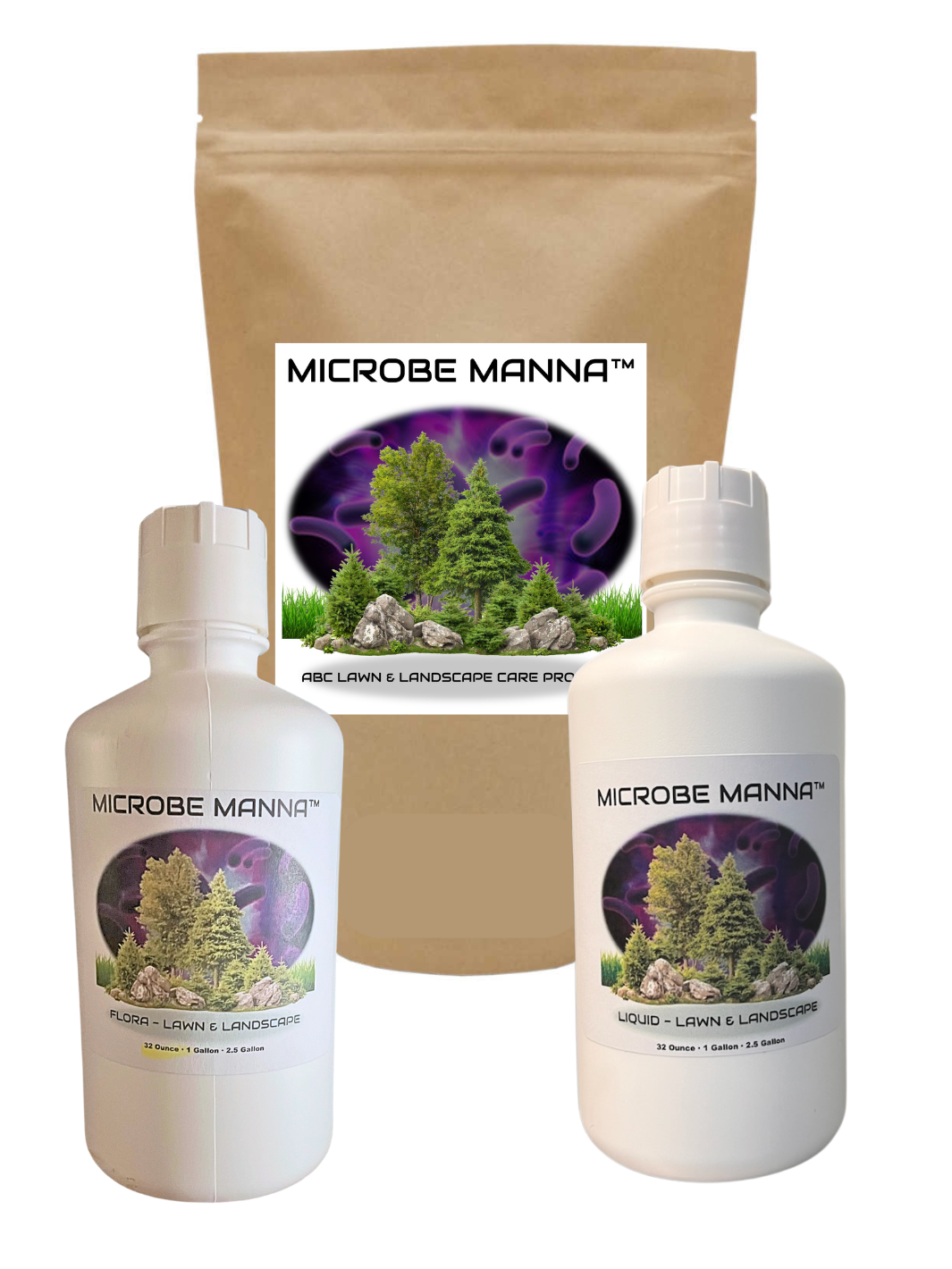 Microbe Manna ABC Lawn and Landscape Care Program 500 sq. ft.