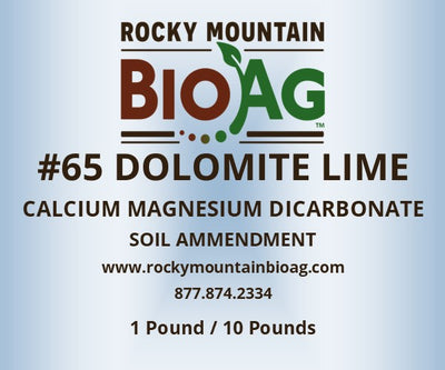 #65 Dolomite Lime Calcium Magnesium Dicarbonate Soil Amendment Design