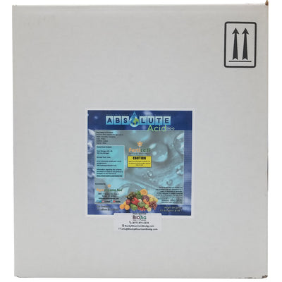 Box of Absolute Acid 1-0-0 Salty Soil Conditioner by Ferticell USA