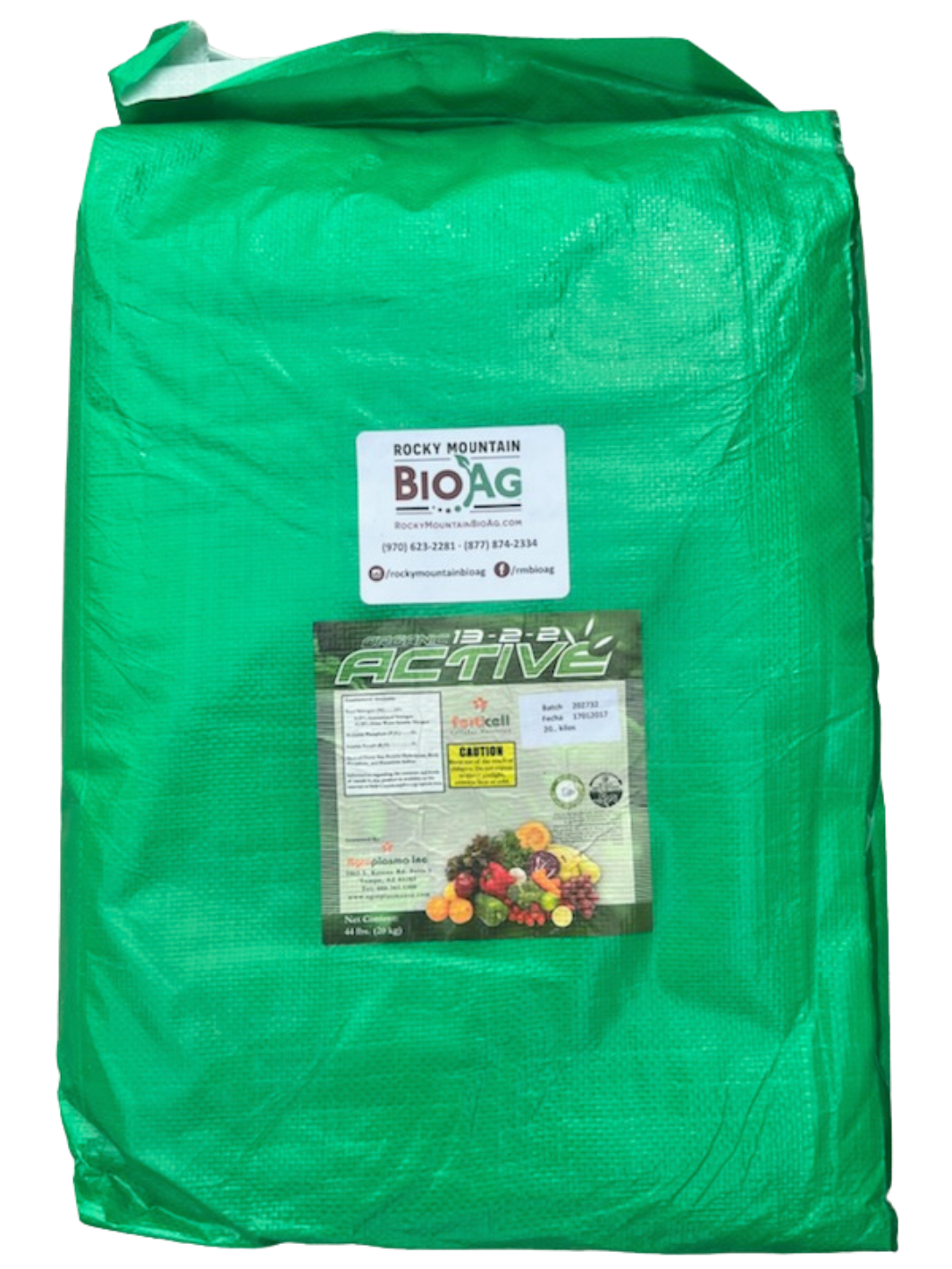 Bioag Label Active 13-2-2 Organic Fertilizer – Rocky Mountain BioAg