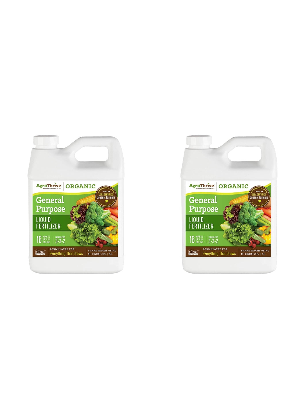 best organic liquid fertilizer for plants AgroThrive Organic Fertilizer | Rocky Mountain BioAg 32 Ounce