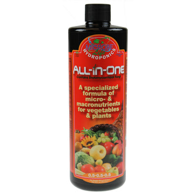One pint of All-in-one Microbe Life Hydroponics Fertilizer