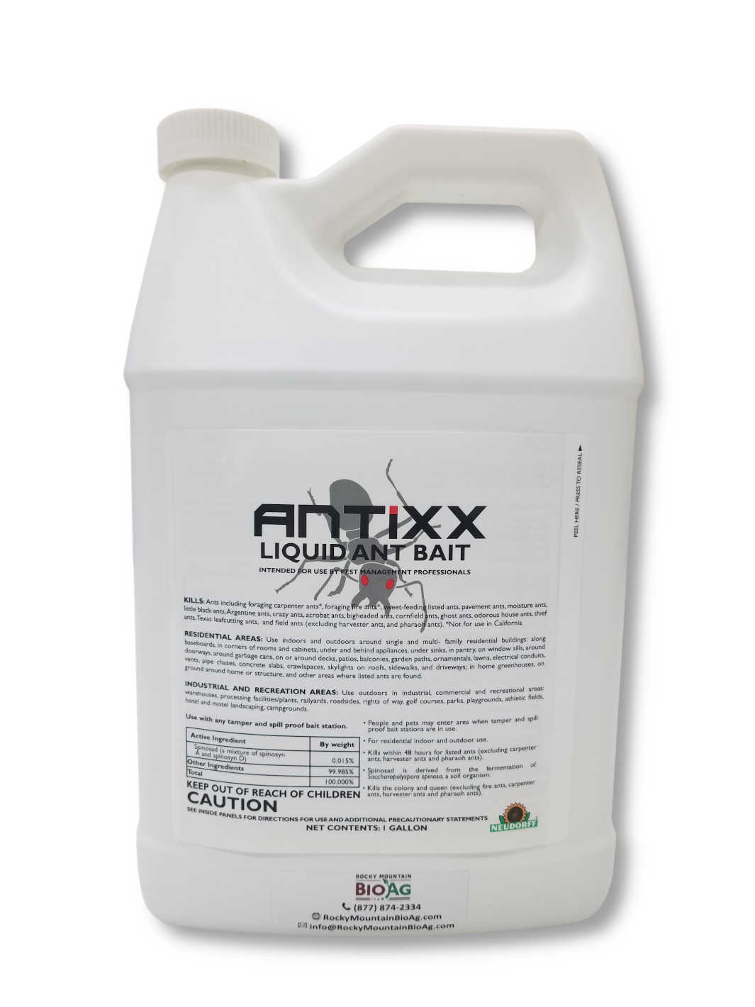 Antixx Liquid Ant Bait in 1 Gallon Bottle