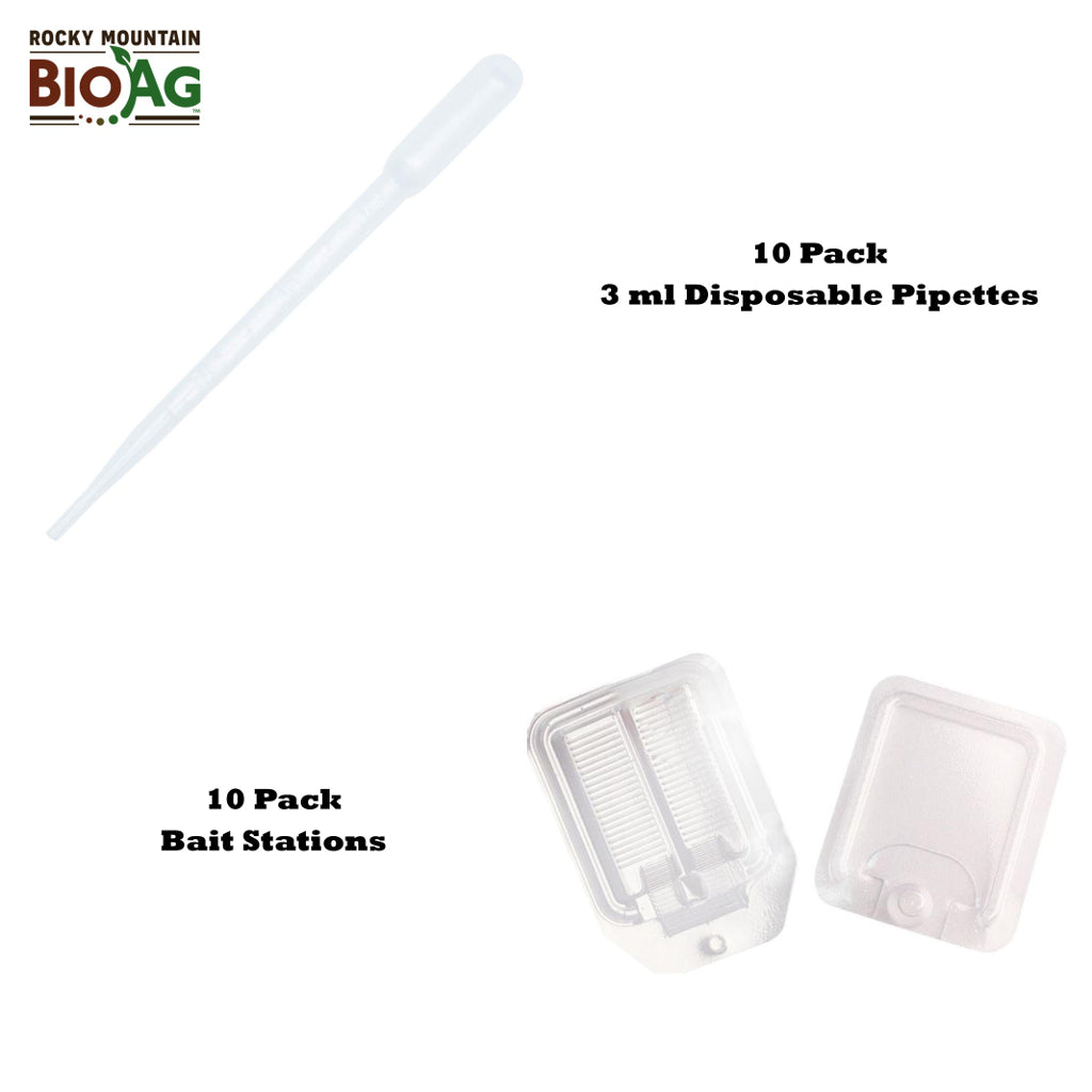 Disposable Pipette and Bait Stations for Use with Antixx Liquid Ant Bait